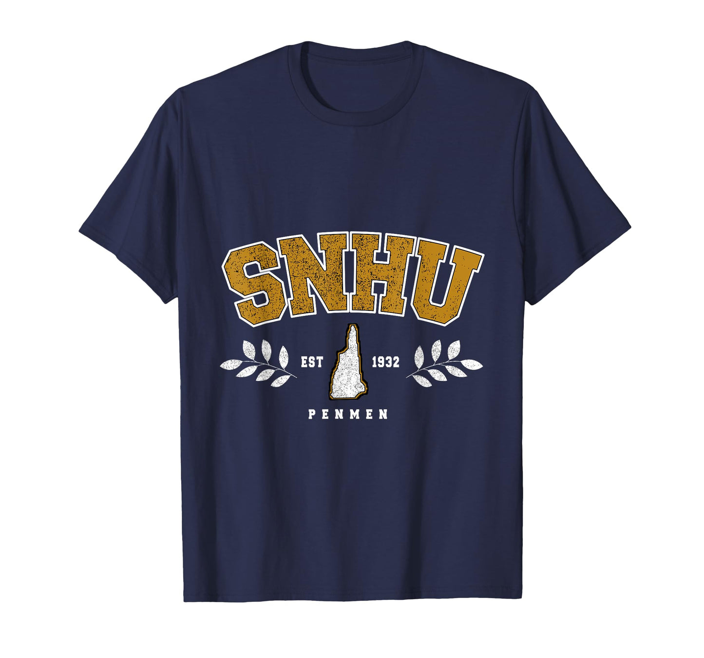 SNHU Arch Retro College University Athletic Sports Tee T-Shirt