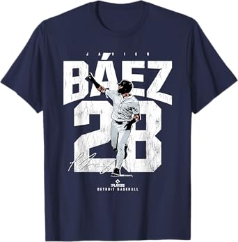 Javier Baez | Detroit Baseball Players | MLBJBA3921 T-Shirt
