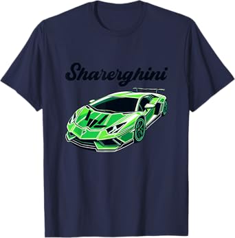 Kids Sharerghini, Sharerghini merch, sharerghini gifts kids T-Shirt