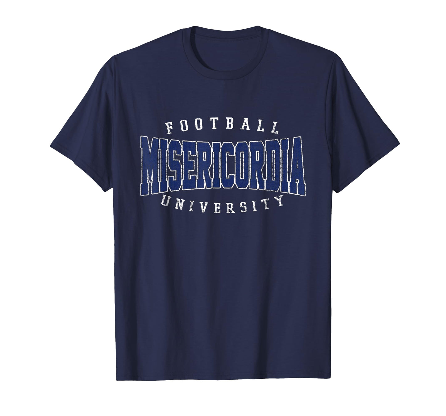 Misericordia Arch Athletic Retro Sports Tee Men Women T-Shirt