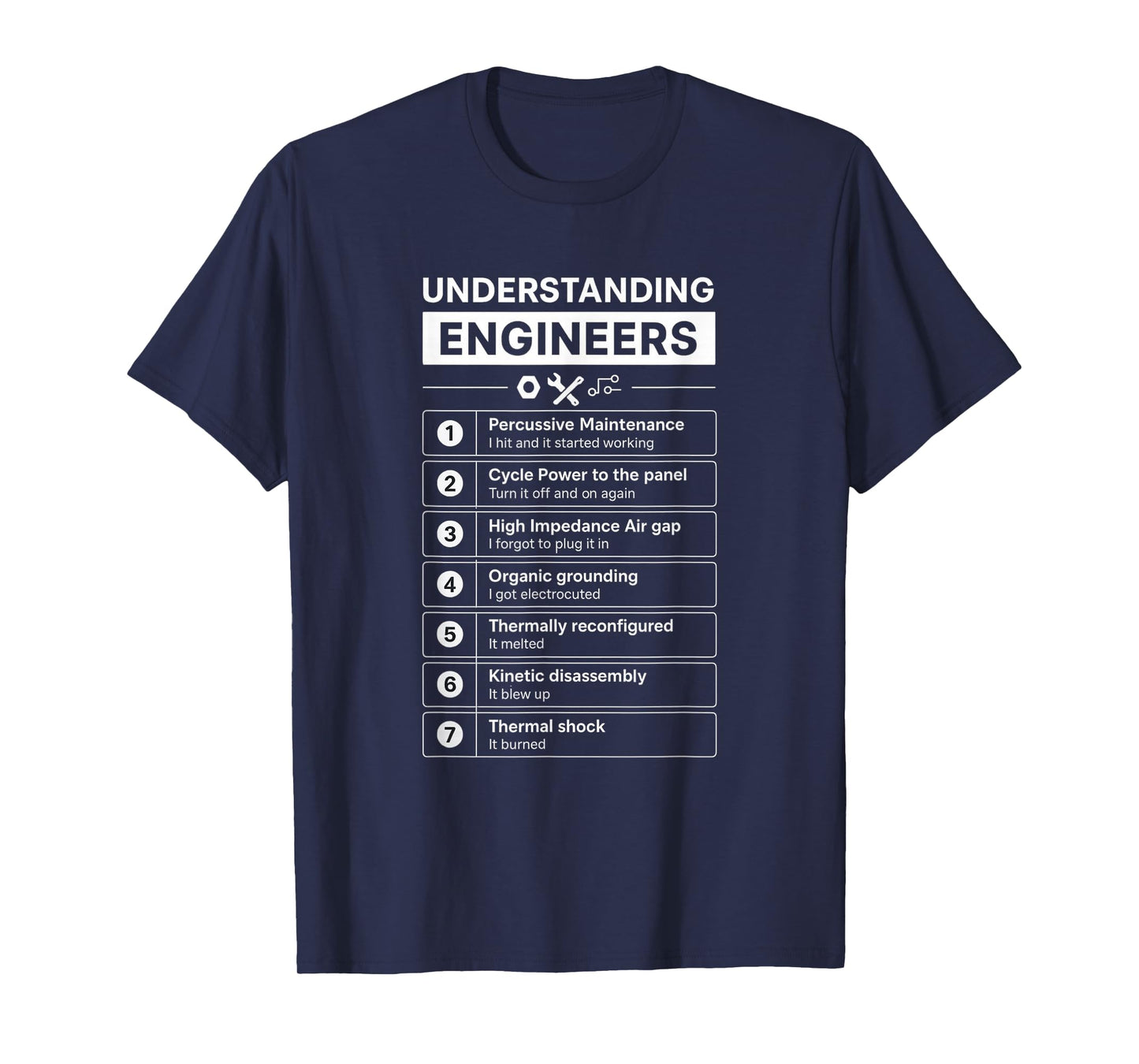 Understanding Engineers - Sarcastic Engineering Engineer T-Shirt