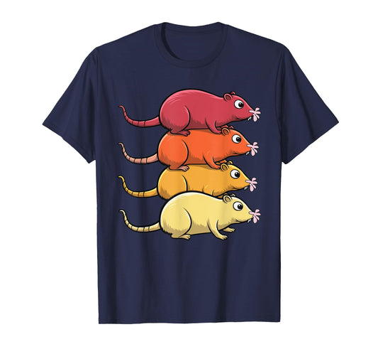 Retro Star Nosed Mole Digging Wildlife Animal Lover T-Shirt