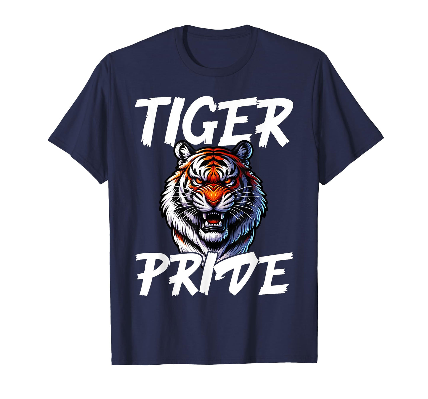 Cool Tiger Pride Wild Animal Lover Wildlife Nature Graphic T-Shirt