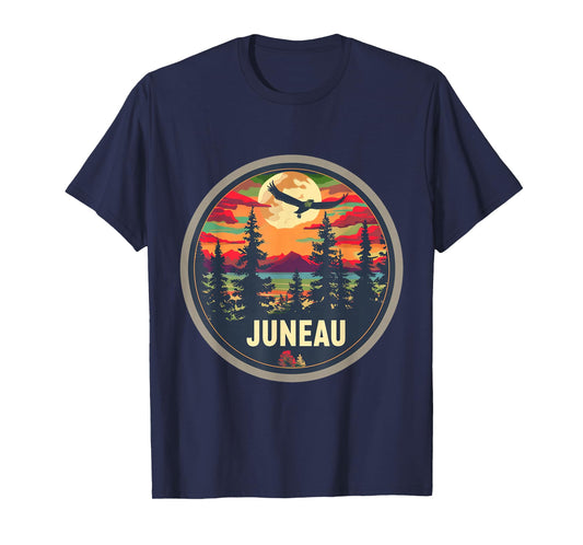Juneau Alaska Vacation Wildlife Bears Moose Adventure T-Shirt