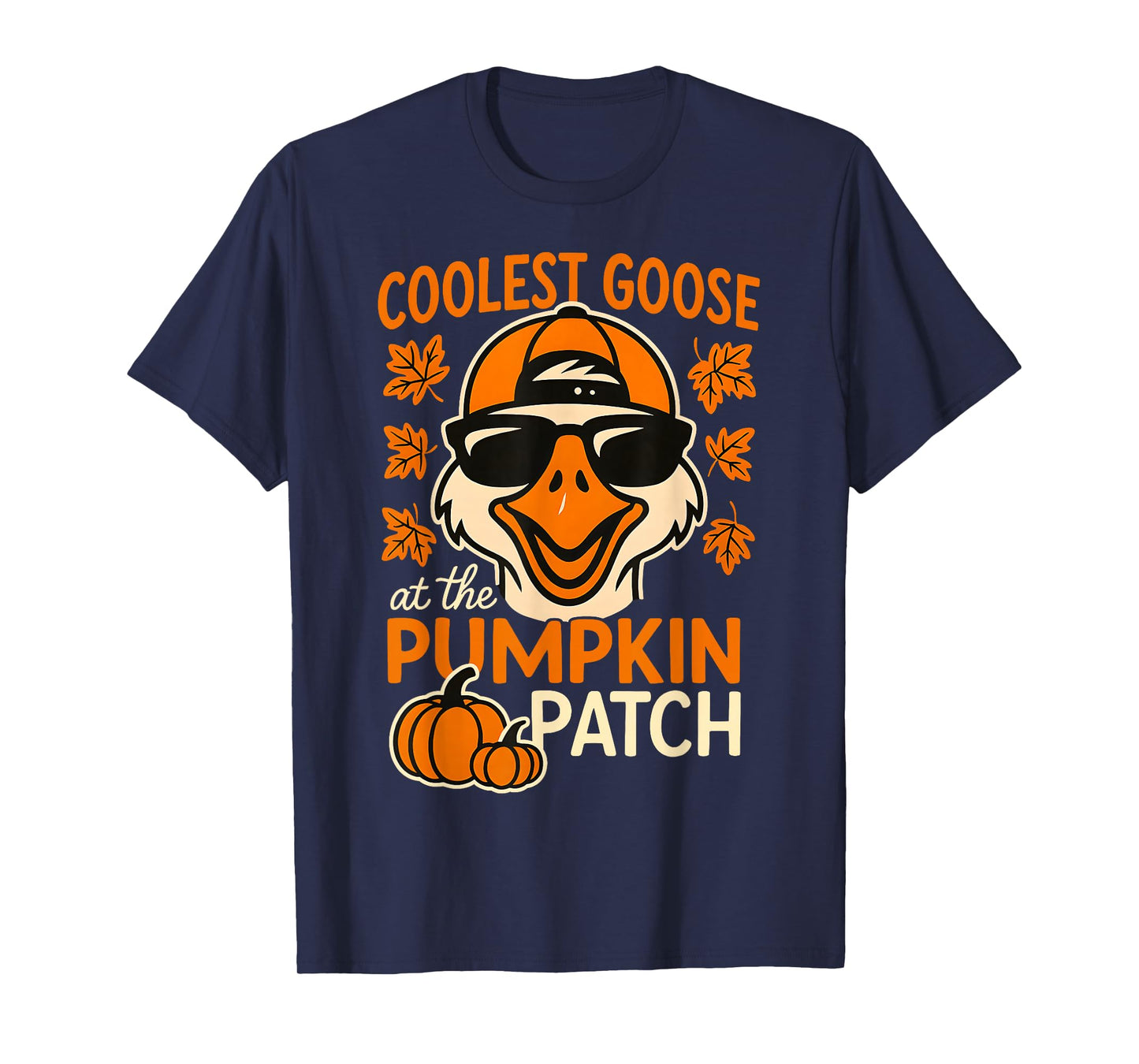 HUGvyn Halloween: Goose Coolest Pumpkin In The Patch Boy Kid T-Shirt