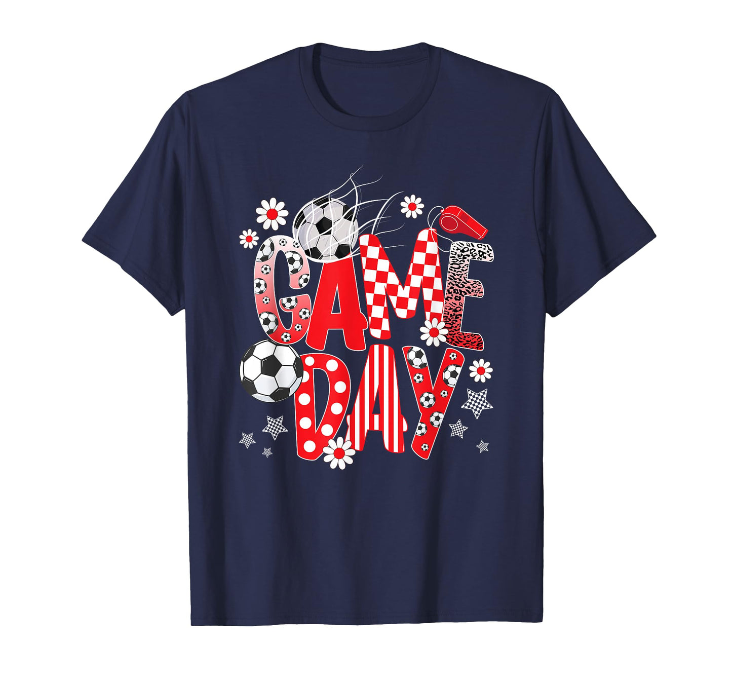 Game Day Cute Soccer Game Day Soccer T-Shirt