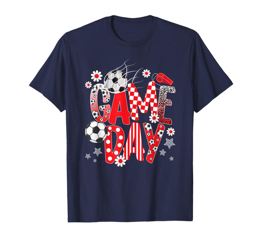 Game Day Cute Soccer Game Day Soccer T-Shirt