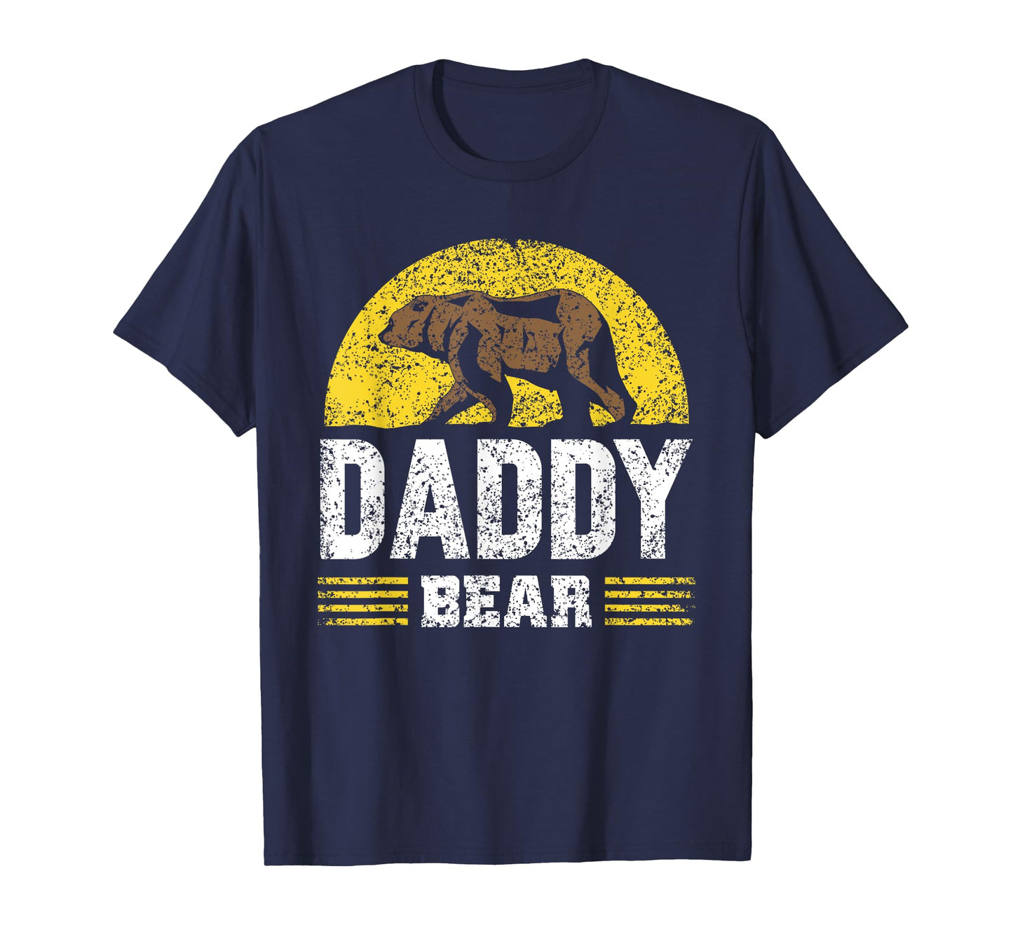 Daddy Bear Lover Animal Pun Bears Bear Dad Father Papa T-Shirt