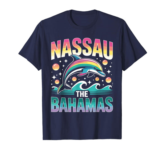 Nassau Bahamas Shirt Dolphin Bahamas Souvenirs Bahamas T-Shirt