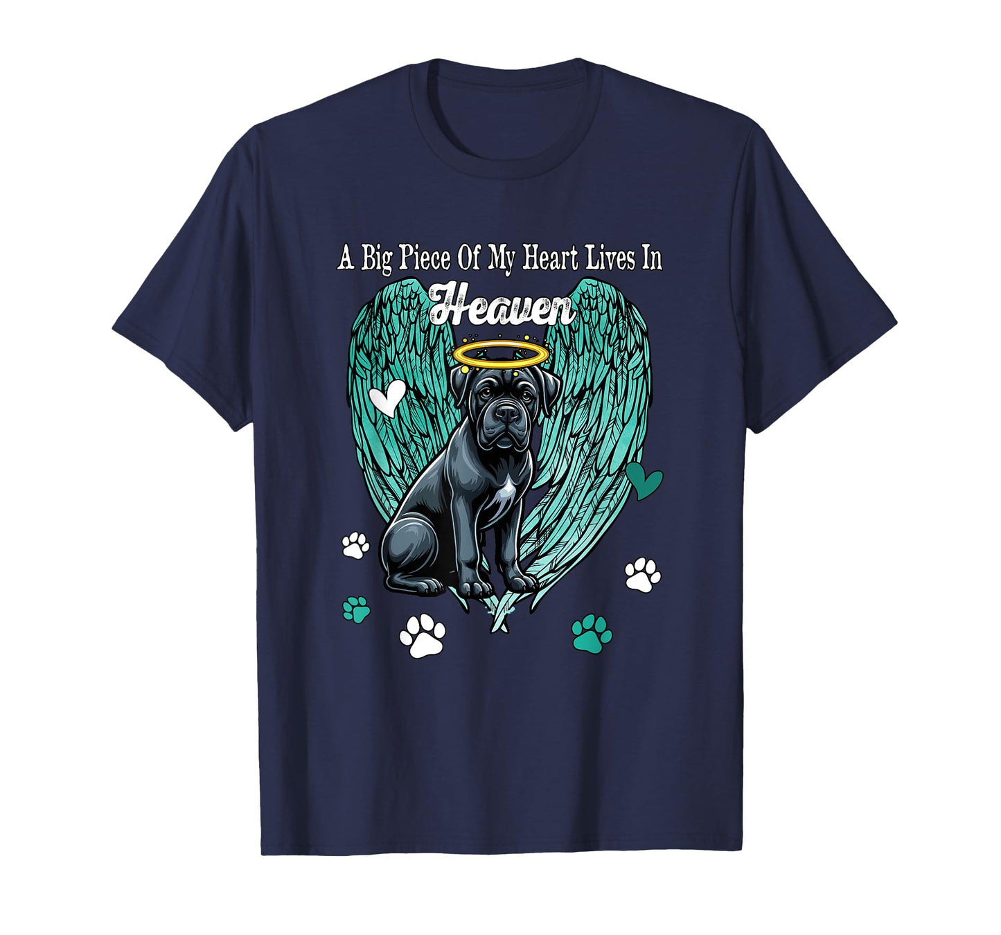 Heart Lives In Heaven Costume Cane Corso Memories Owner T-Shirt
