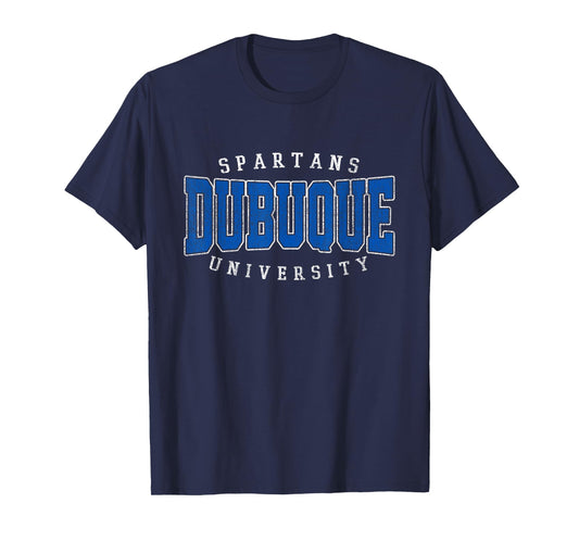 Retro Dubuque Arch Athletic Vintage Sports Tee for Men Women T-Shirt