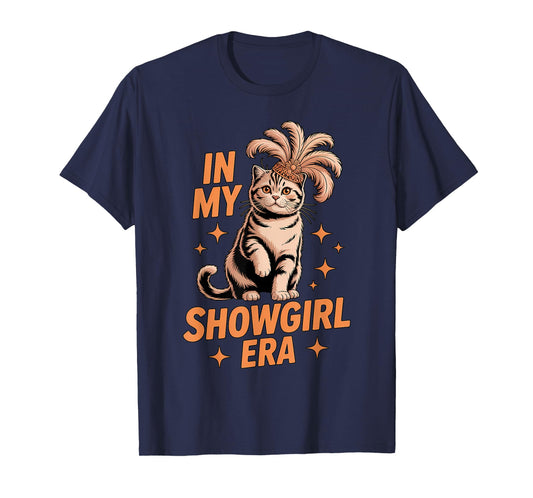 Show Girl Era Cat Graphic Outfit for Women Girls T-Shirt
