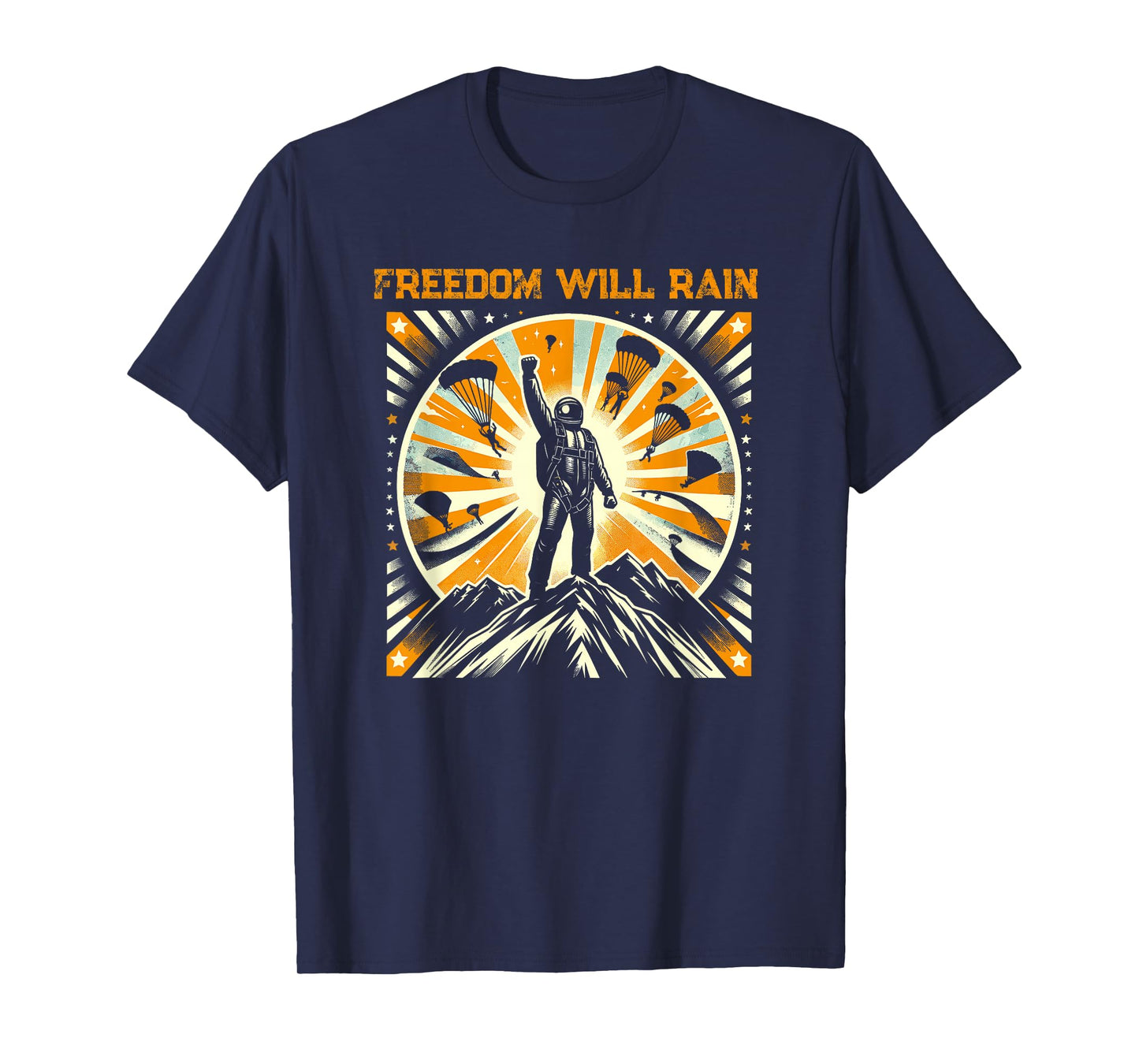 Freedom Will Rain Hell of Diver Helldiving Lovers T-Shirt