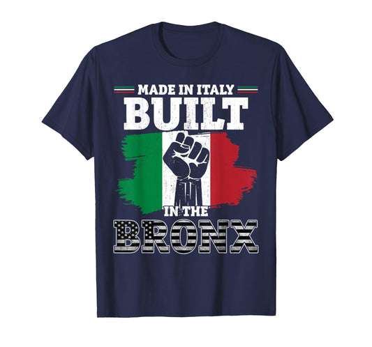 From Italy Raised in the Bronx - Ideas Gifts Men Women Pride T-Shirt