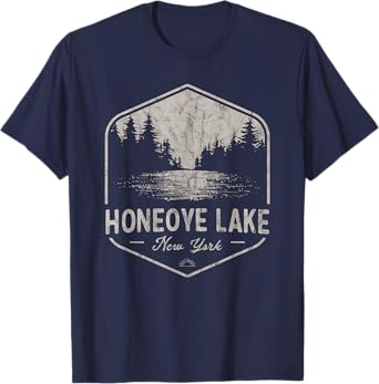 Honeoye Lake New York Outdoors Vintage T-Shirt