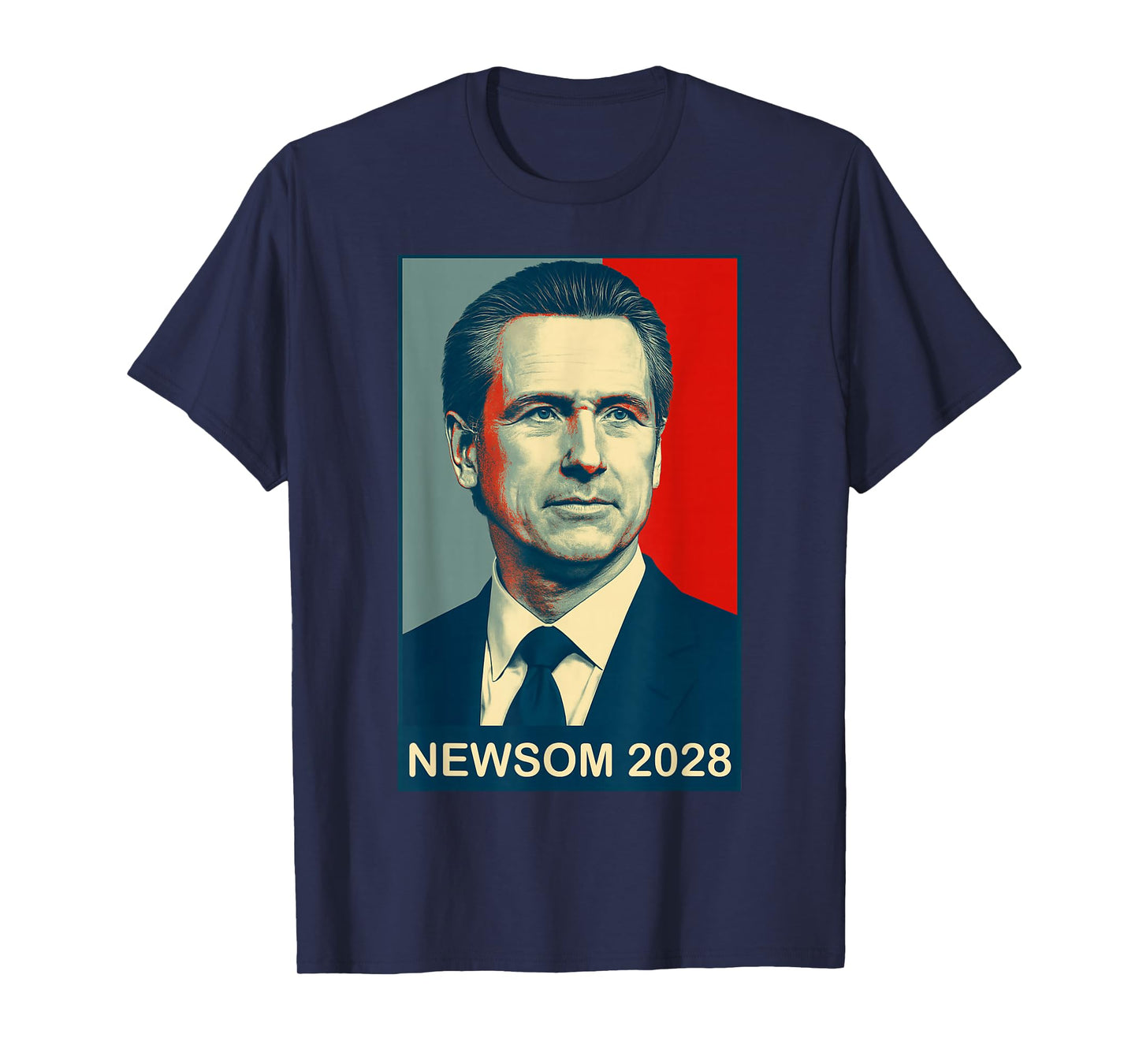 Gavin Newsom 2028 President US Election Campaign Hope Style T-Shirt