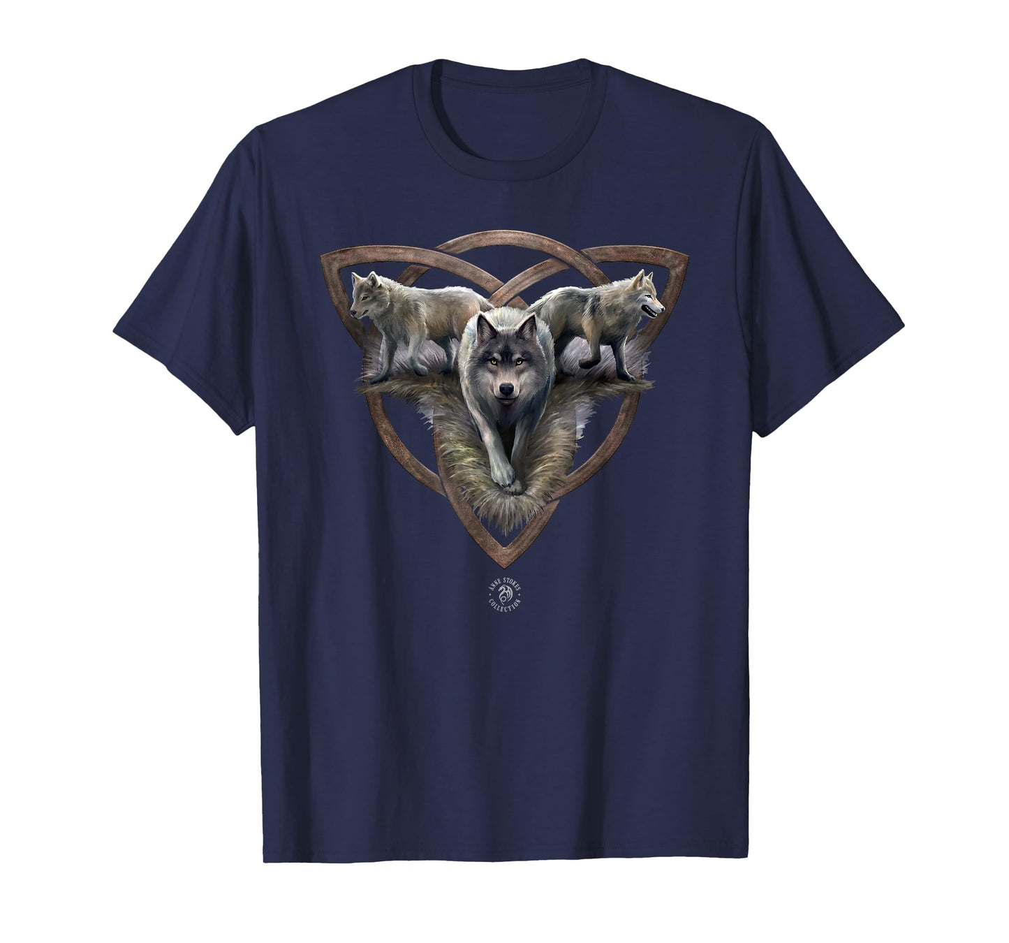 Wolf Trio Anne Stokes Collection T-Shirt