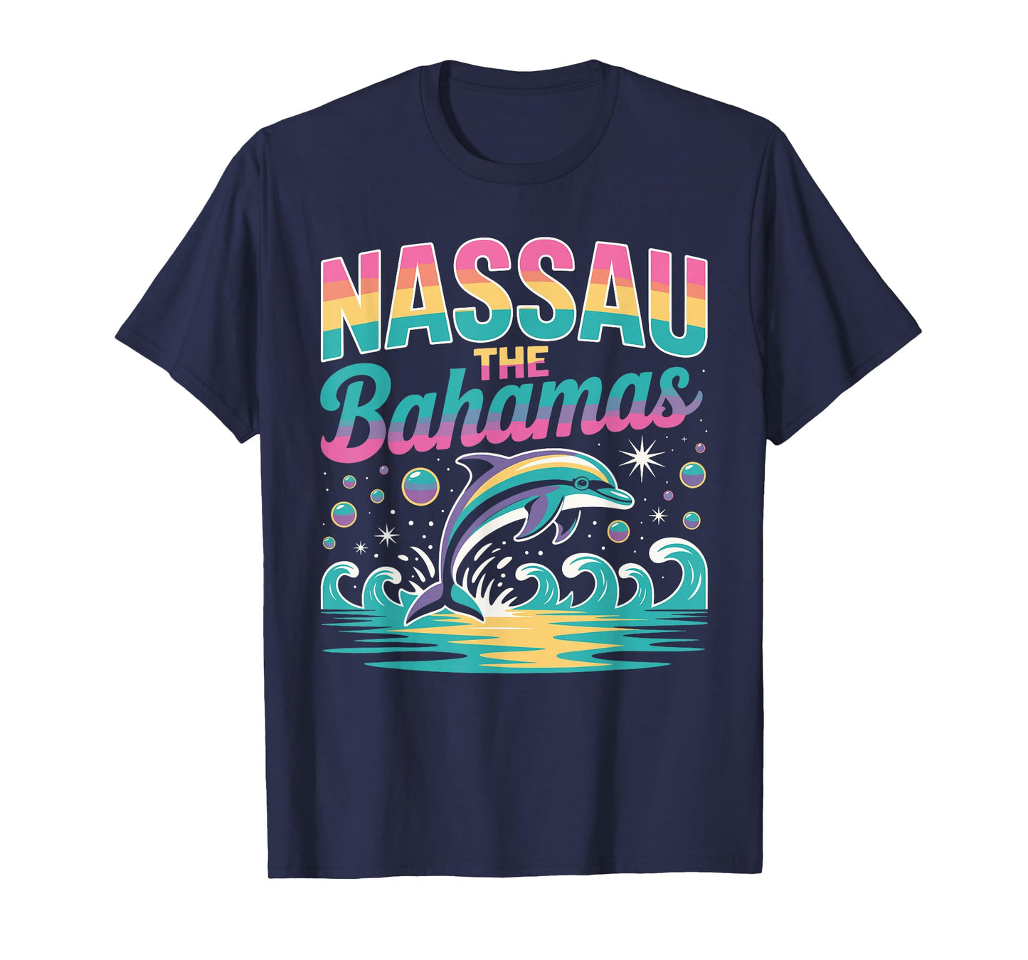 Nassau Bahamas Shirt Dolphin Bahamas Souvenirs Bahamas T-Shirt