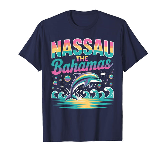 Nassau Bahamas Shirt Dolphin Bahamas Souvenirs Bahamas T-Shirt