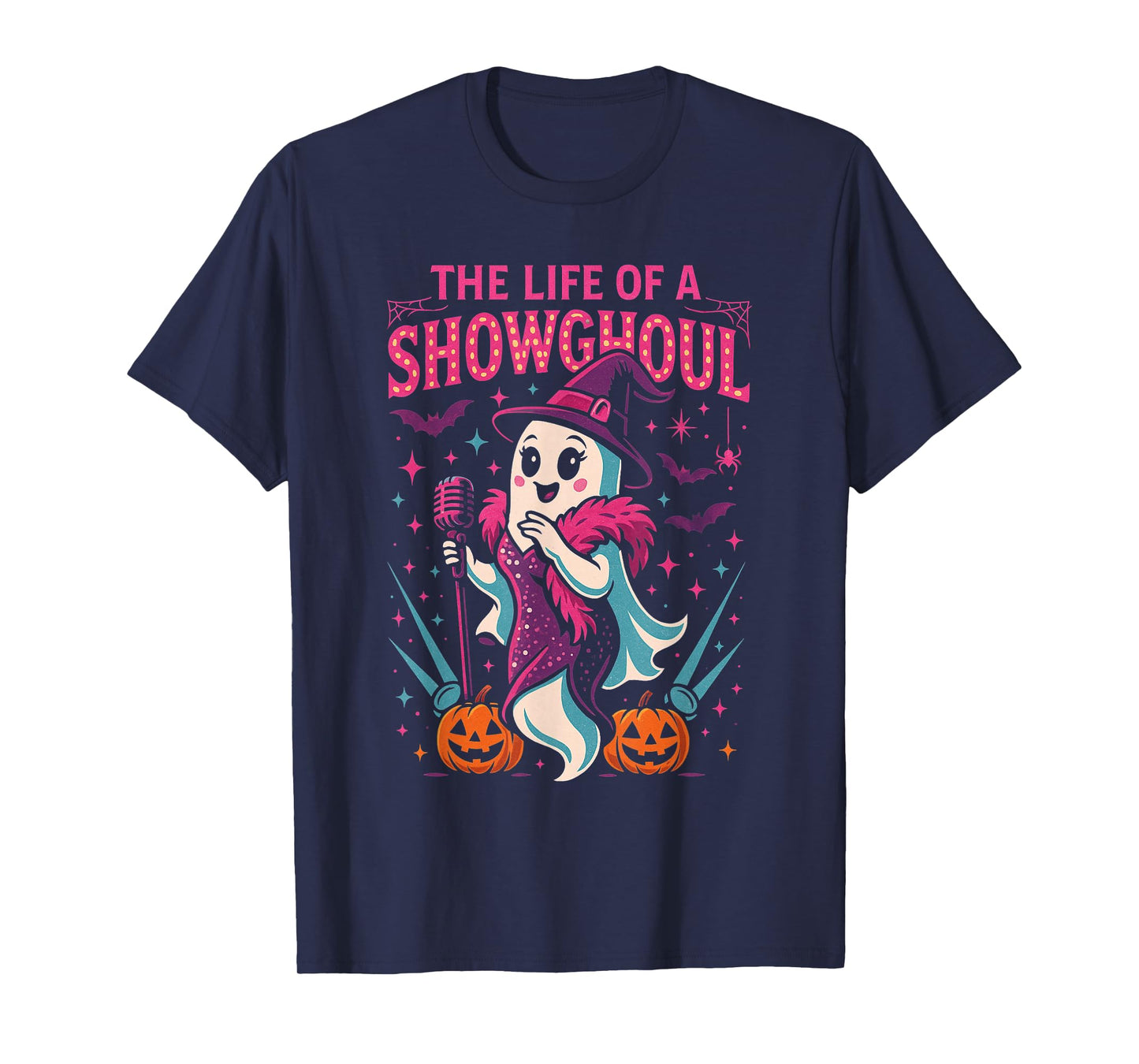 Life of a Showghoul Halloween Costume Fun Kids Print T-Shirt