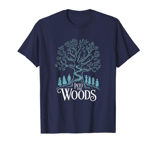Into The Woods Retro Musical Theater Broadway Theatre T-Shirt