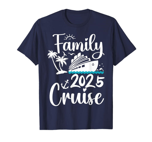 Cruise Family 2025 Squad Vacation Matching Family Group T-Shirt
