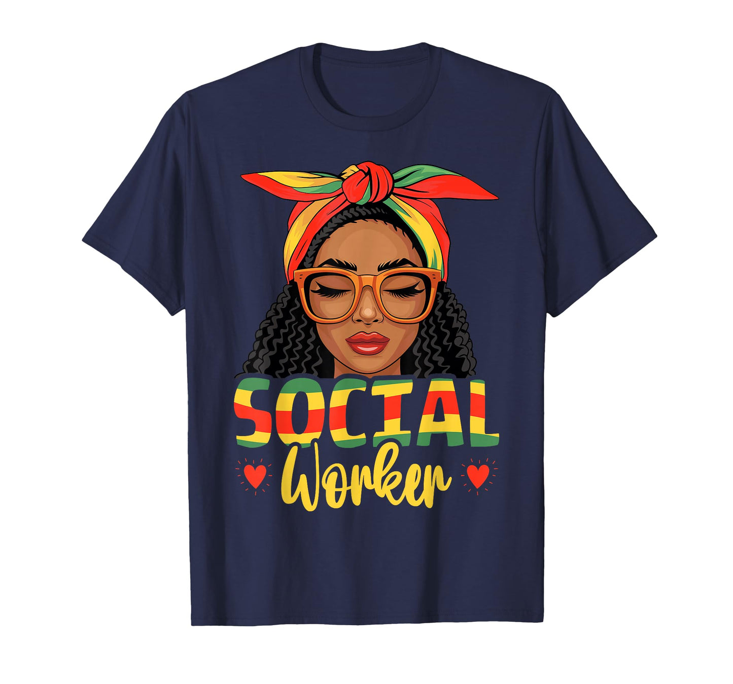 Social Worker African American Women Black History Month T-Shirt