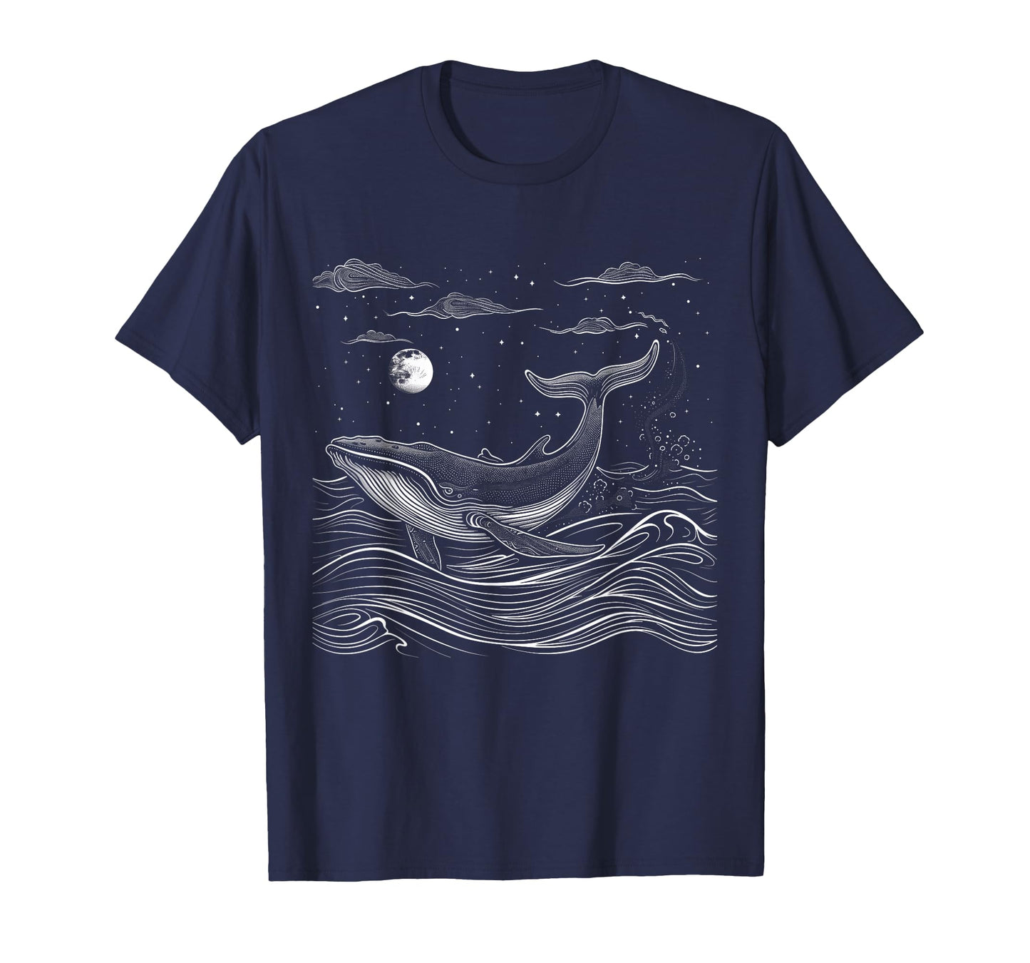 Blue Whale Humpback Whale Lover T-Shirt