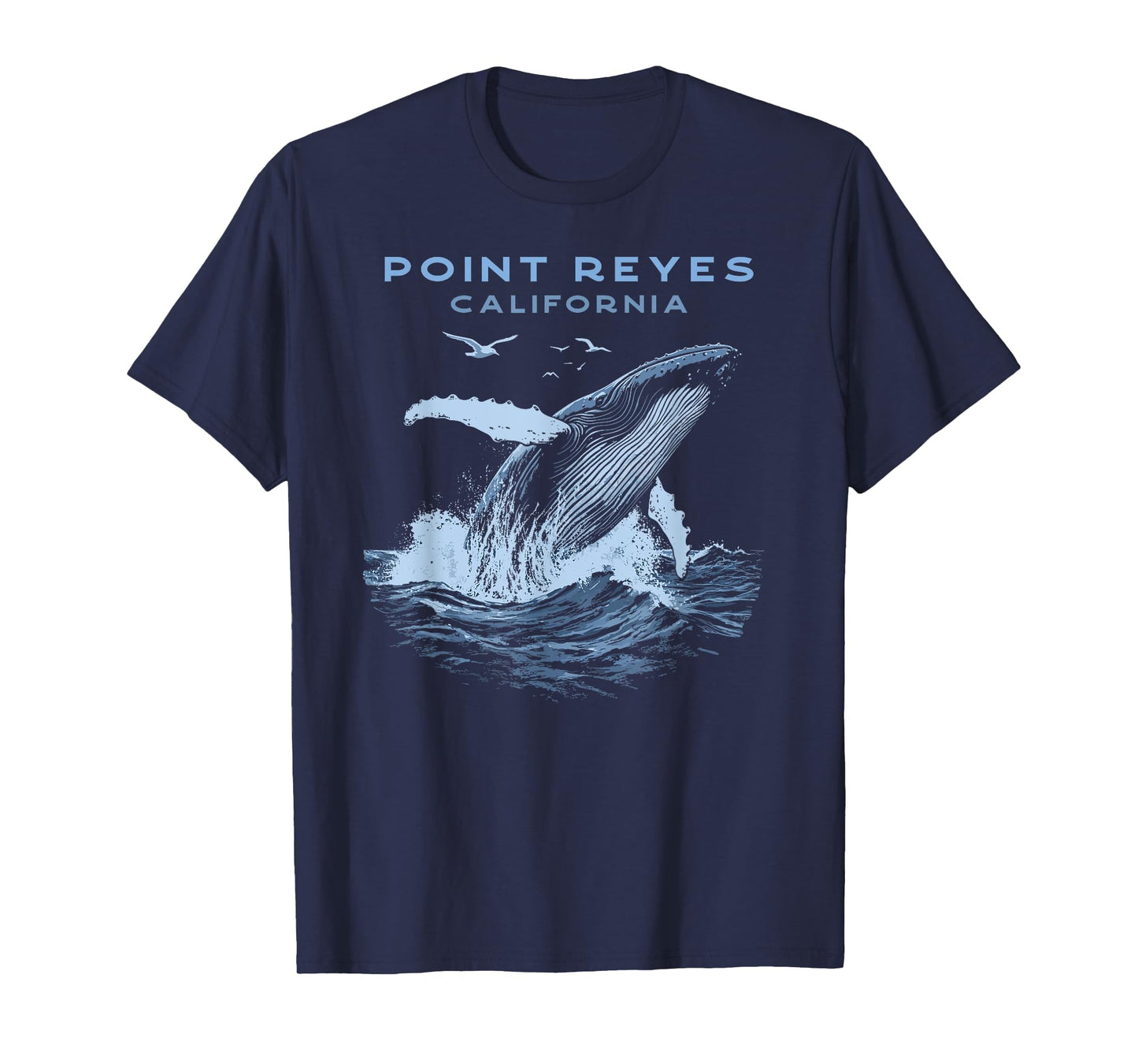 Point Reyes California Humpback Whale T-Shirt