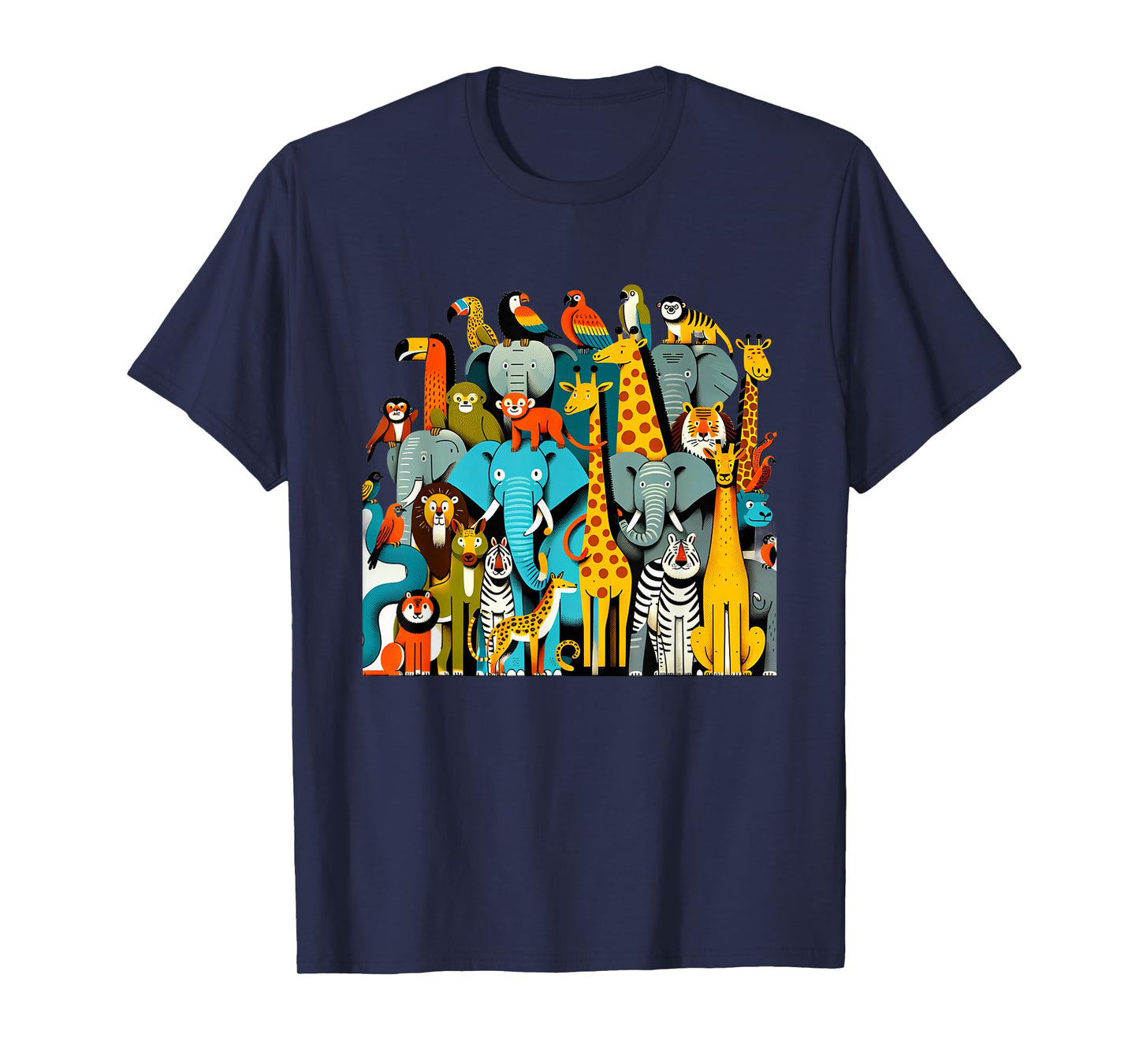 Jungle Jamboree Wildlife Birthday Safari Birthday 090CWU T-Shirt