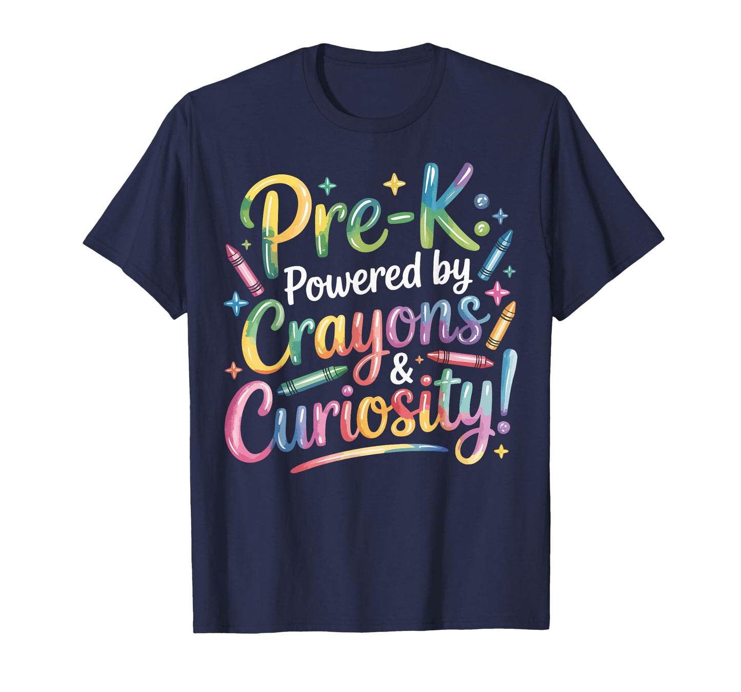 Pre-K Crayons & Curiosity Preschool Teachers Life Tie Dye T-Shirt