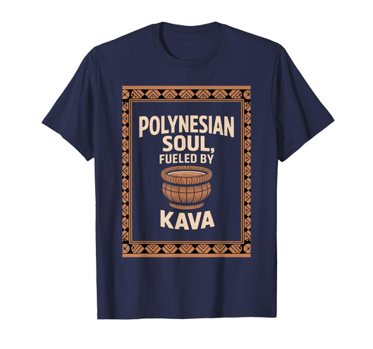 Pacific Island Kava Culture Artwork Design T-Shirt
