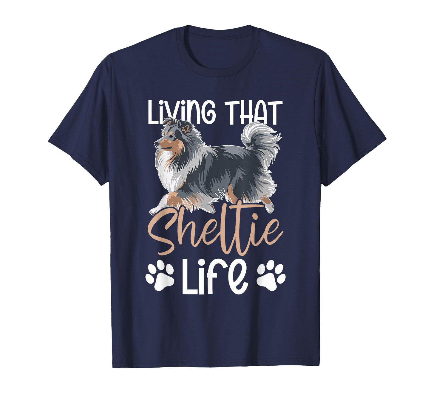 Sheltie Shetland Sheepdog Dog T-Shirt