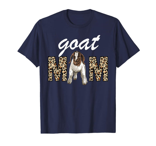 Show Boer Goat mom leopard, Boer Goat mom T-Shirt
