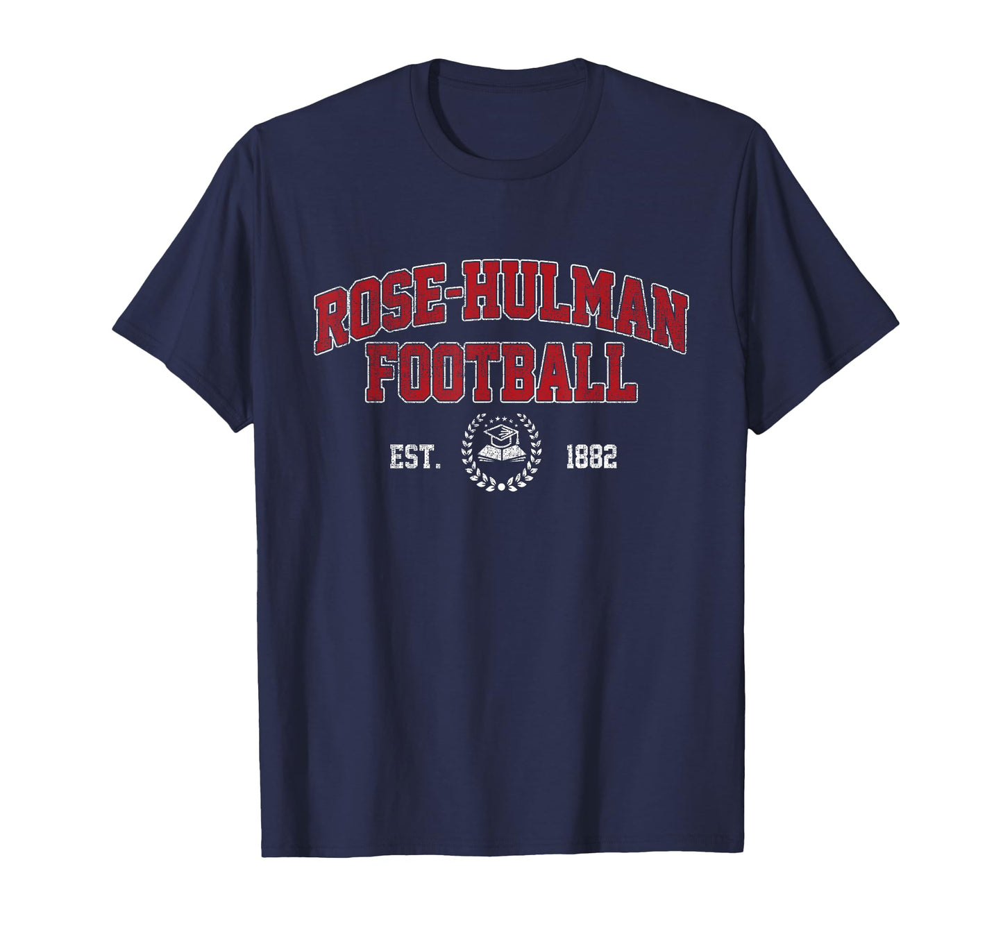 Rose-Hulman Vintage Arch Athletic Sports Tee for Men Women T-Shirt