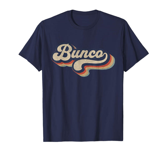 Brunco Vintage Bunco Dice Game Mens Womens T-Shirt