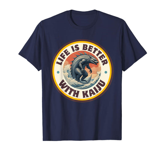 Life Is Better With Kaiju, Japanese Legendary Rare Kaiju T-Shirt