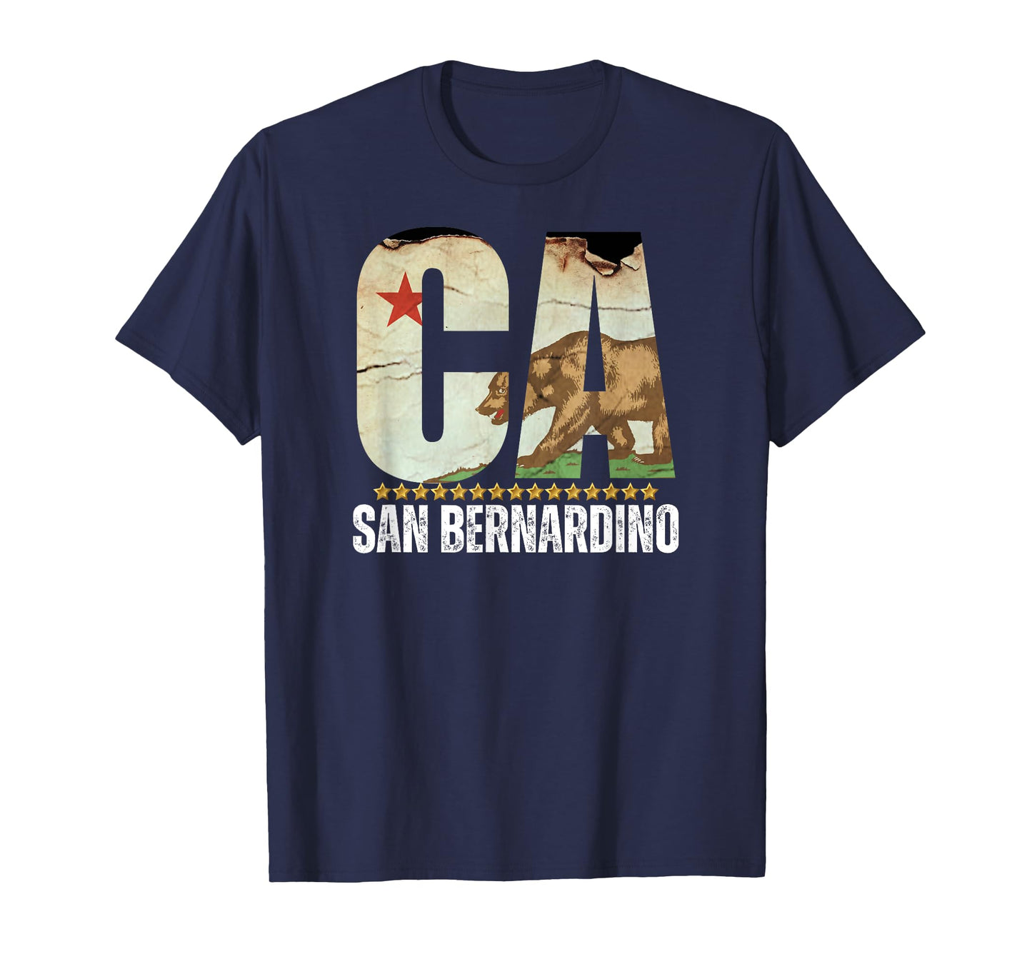 San Bernardino, California CA, Major USA City, T-Shirt
