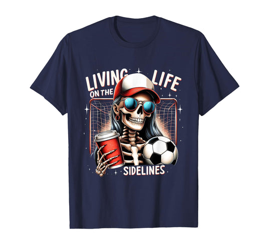 Soccer Mama Mom Life On The Sidelines Mother's Day Mommy T-Shirt
