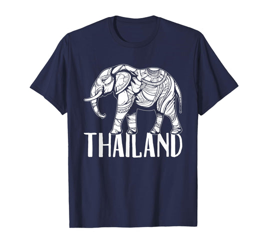 Thailand Thai Culture Elephant Lover Bangkok Souvenir T-Shirt