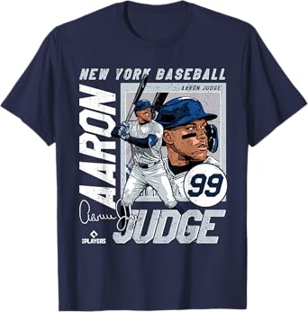 Aaron Judge | New York MLB Baseball Players| MLBAJUD202M T-Shirt