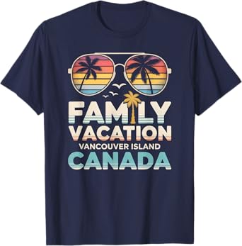 Vancouver Island Family Vacation Canada Travel Souvenir T-Shirt