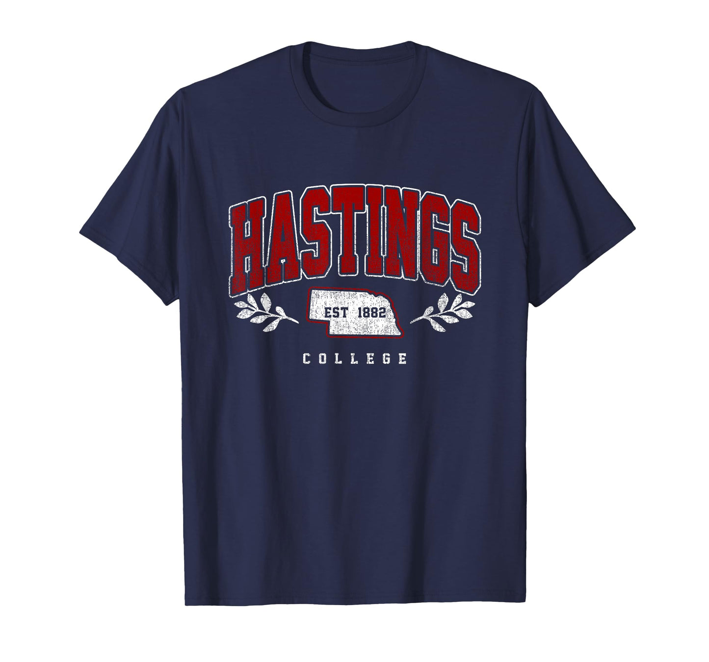 Hastings Arch Athletic Vintage Sports Tee for Men Women T-Shirt