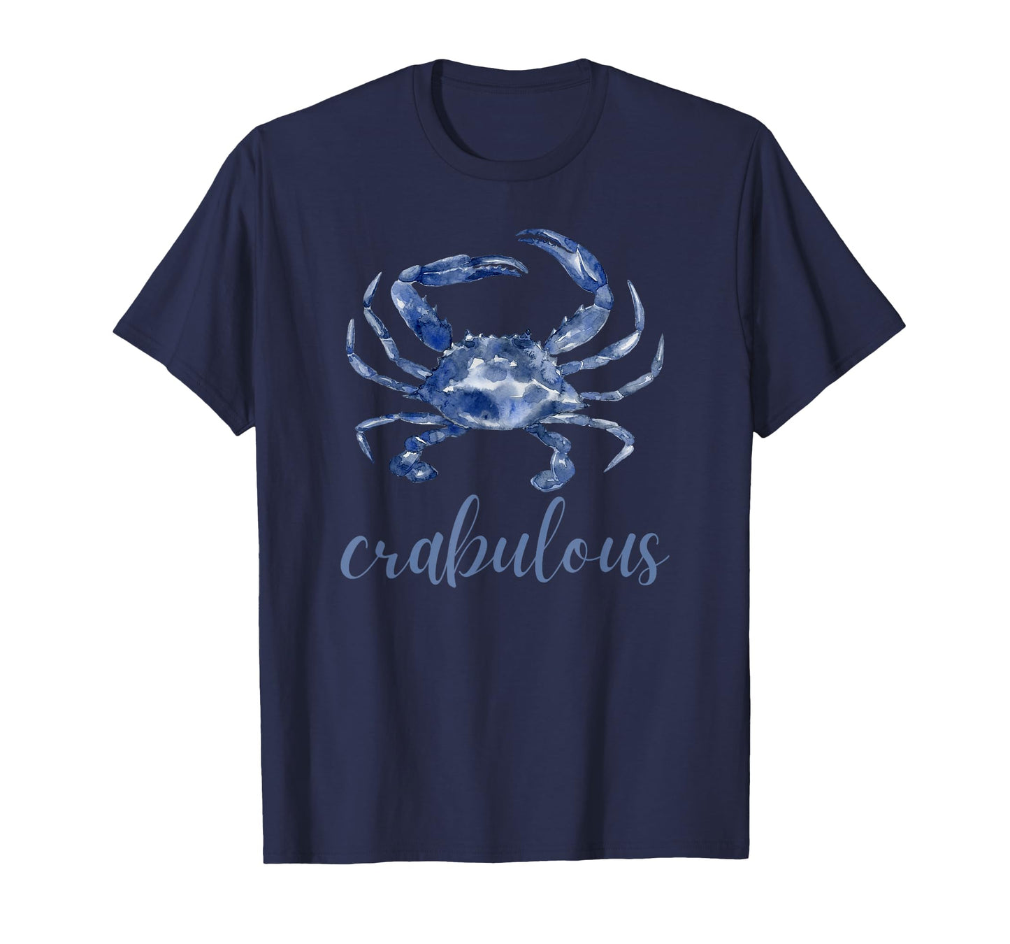 Crab Crabulous Fisherman Coastal Sea Life Womens Top T-Shirt
