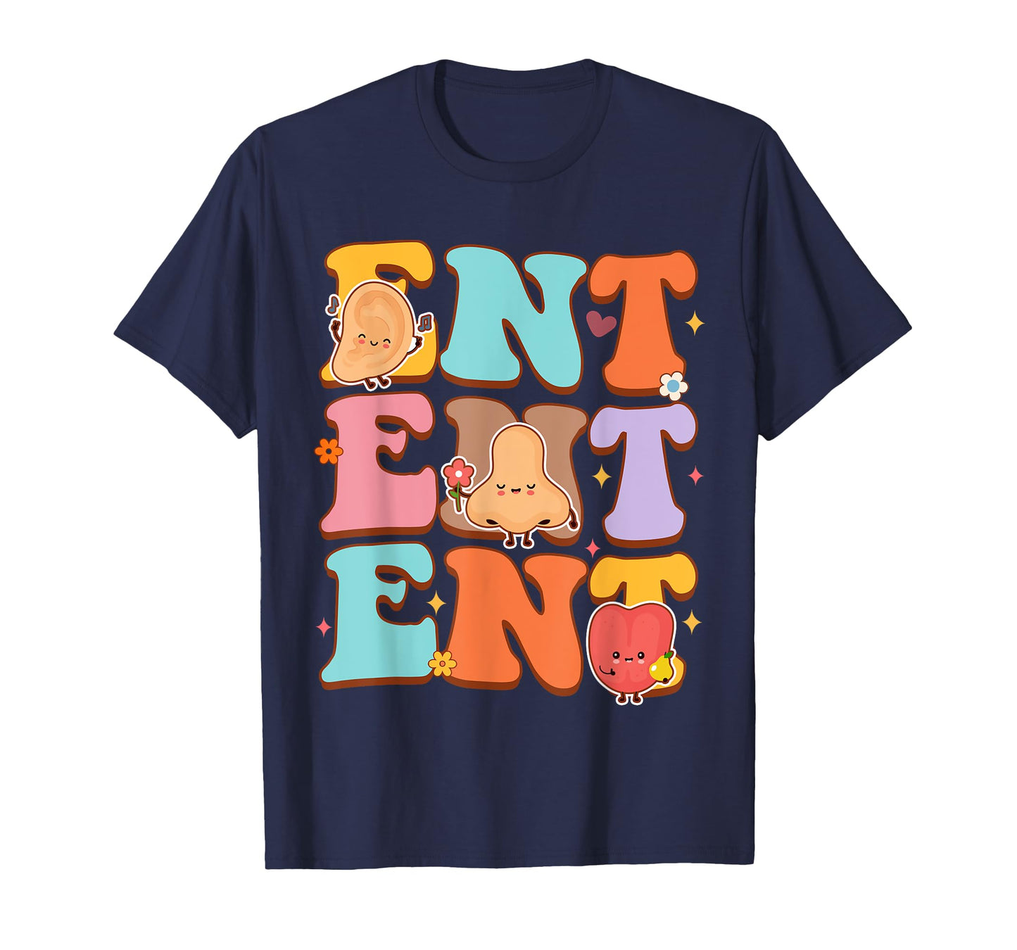 Otolaryngologist Otolaryngology Doctor ENT Ear Nose Throat T-Shirt