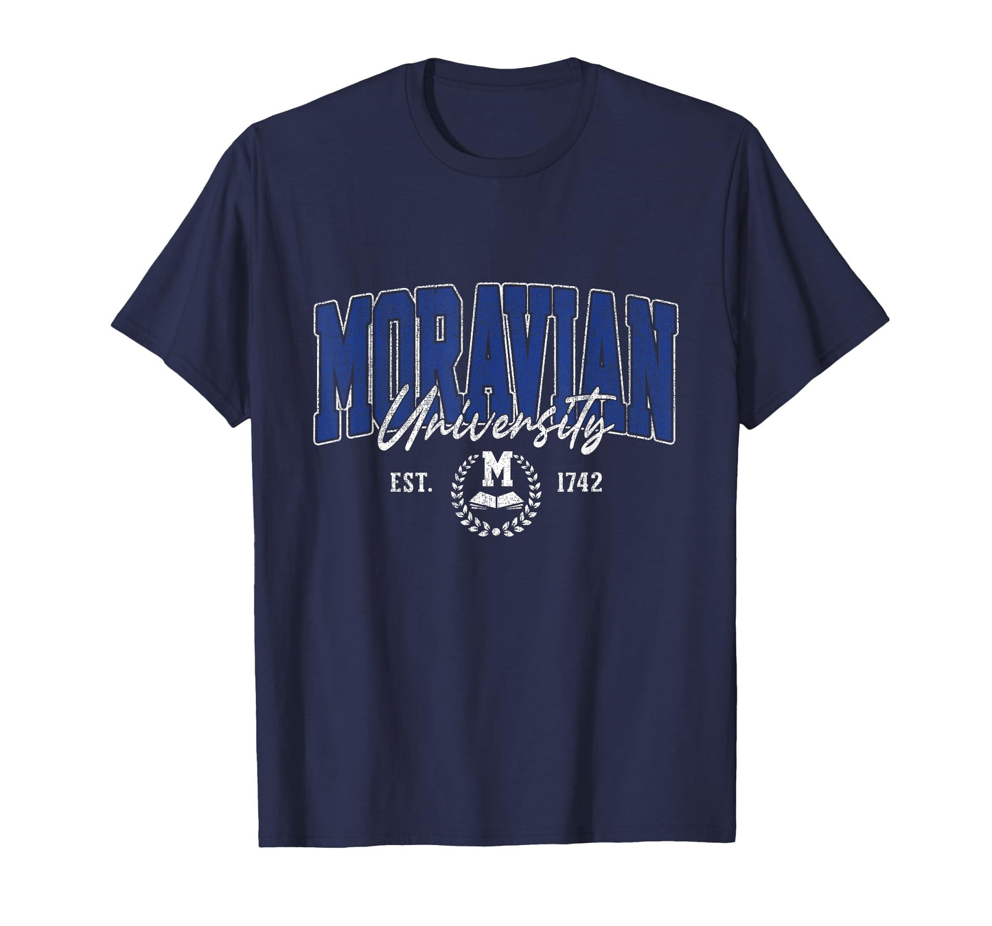 Moravian Arch Athletic Vintage Sports Tee Men Women T-Shirt