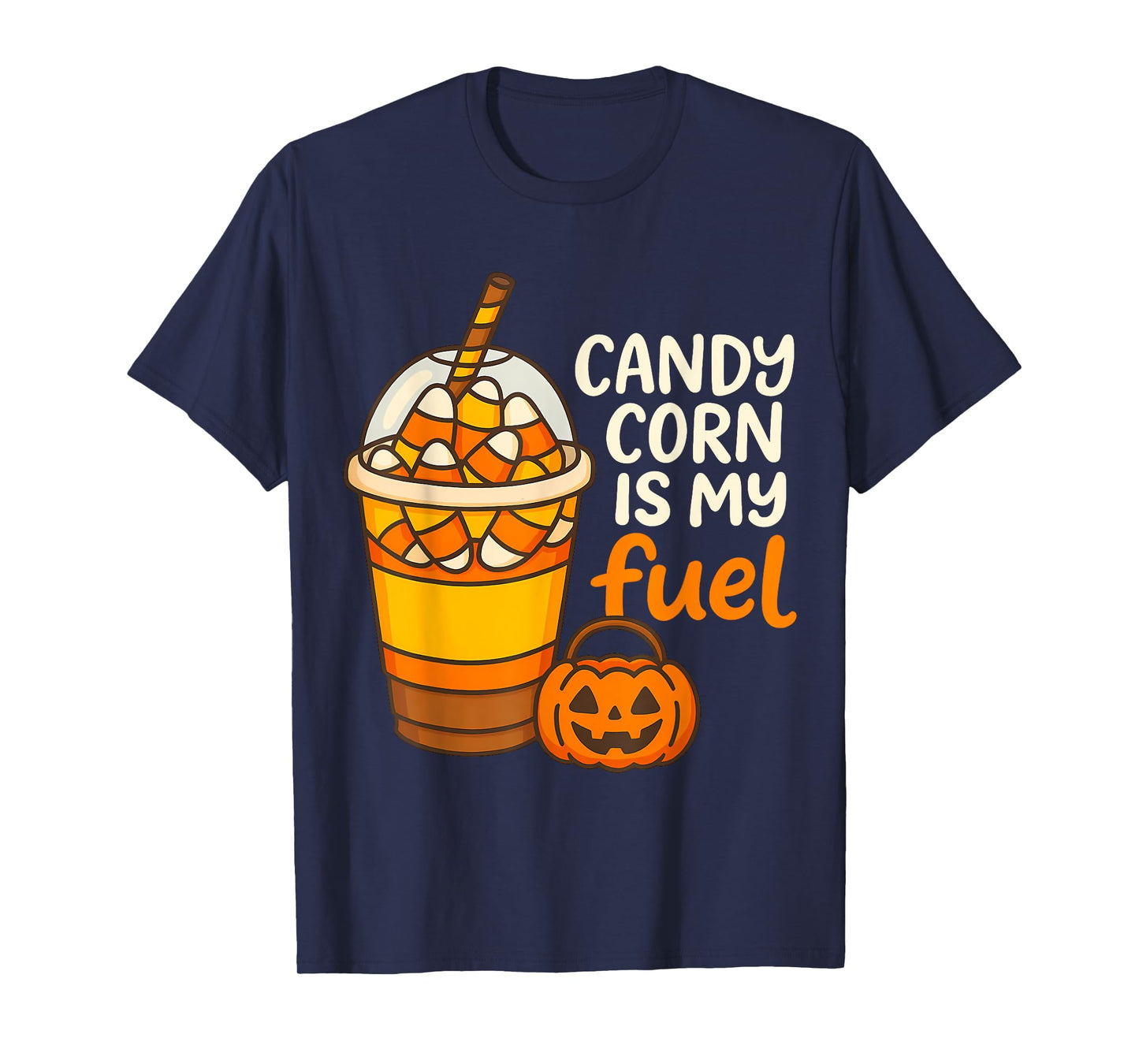 Halloween Candy Corn is My Fuel Funny Candy Corn Team Kids T-Shirt