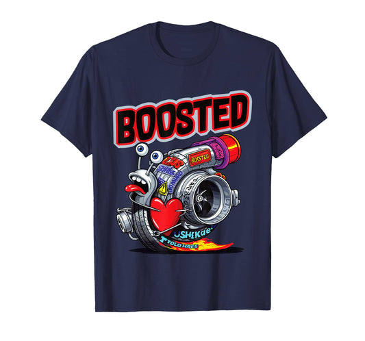 Turbocharger Snail Turbo Race Car Boost Mechanic Tuning Car T-Shirt