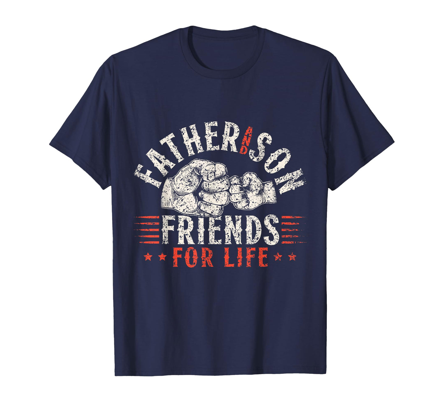 Father and Son Friends for Life Matching Dad Father Son T-Shirt