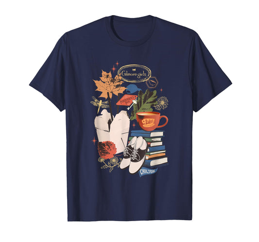 Gilmore Girls Favorite Things Classic Item Collage TV Show T-Shirt